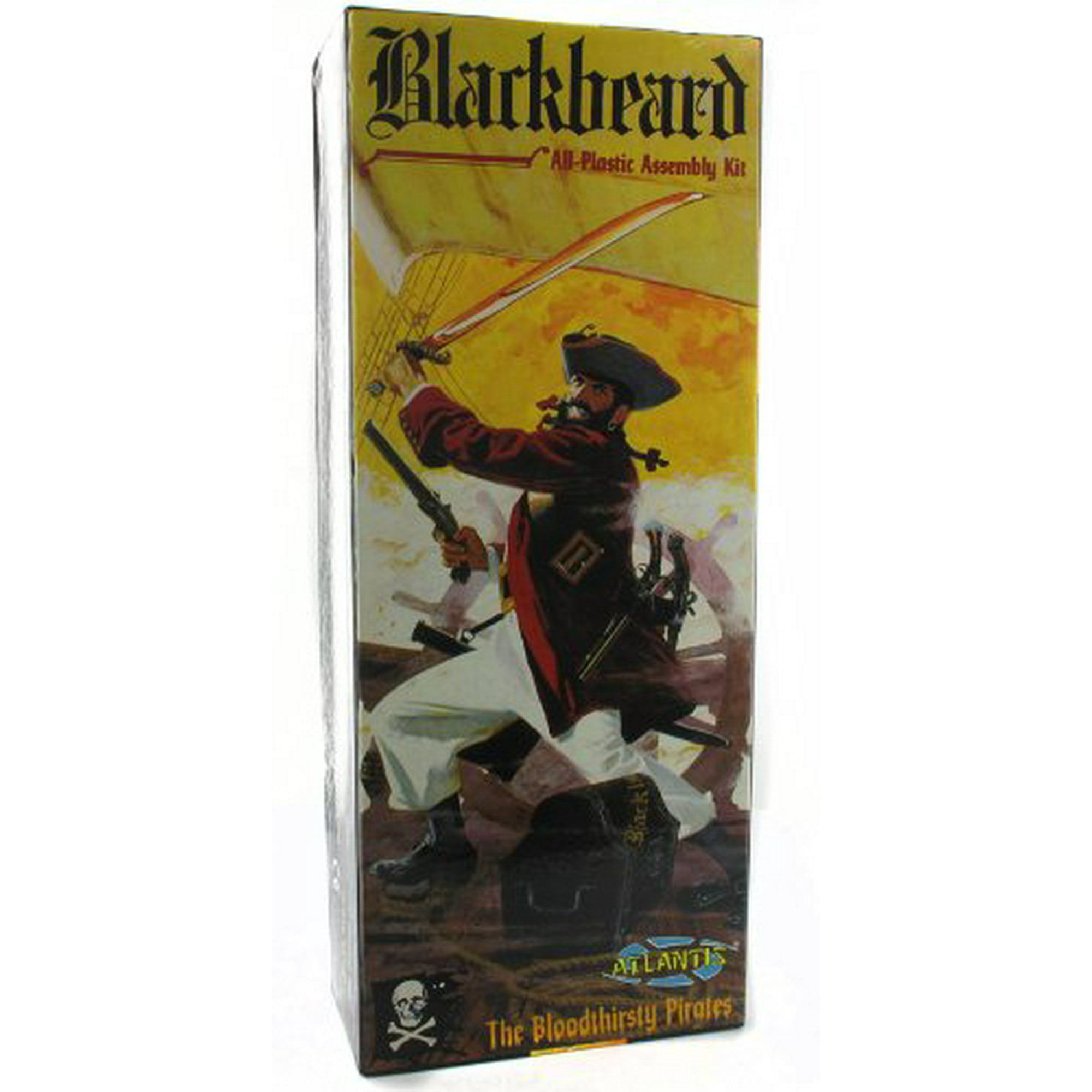 Blackbeard Pirate Figure Model Kit 1/10 Atlantis 